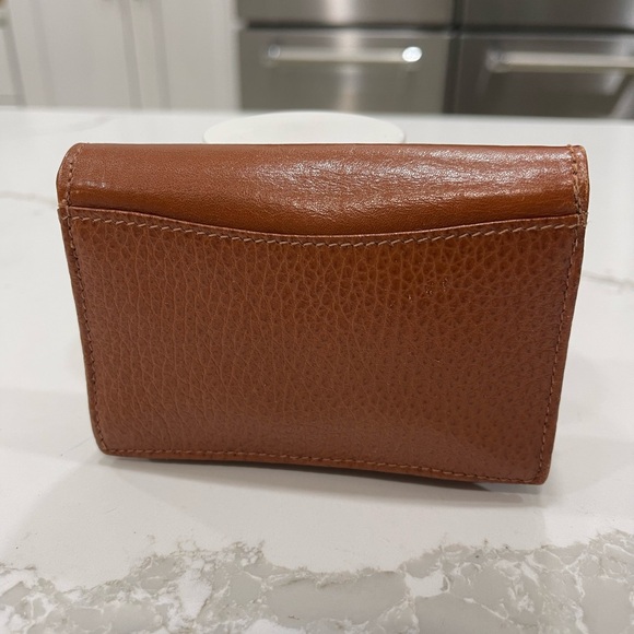 CROSS BROWN LEATHER BUSINESS CARD WALLET - Picture 2 of 8